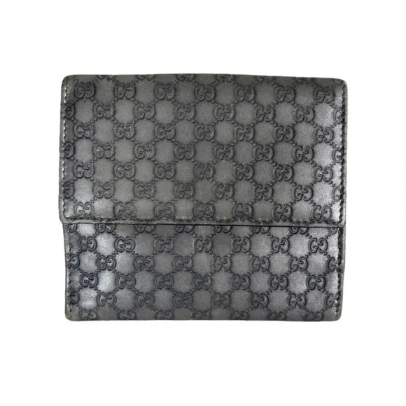 GUCCI | AUTHENTIC | with COA Guccissima Leather Wallet | Pre-Owned | MSRP $625 - Picture 4 of 10